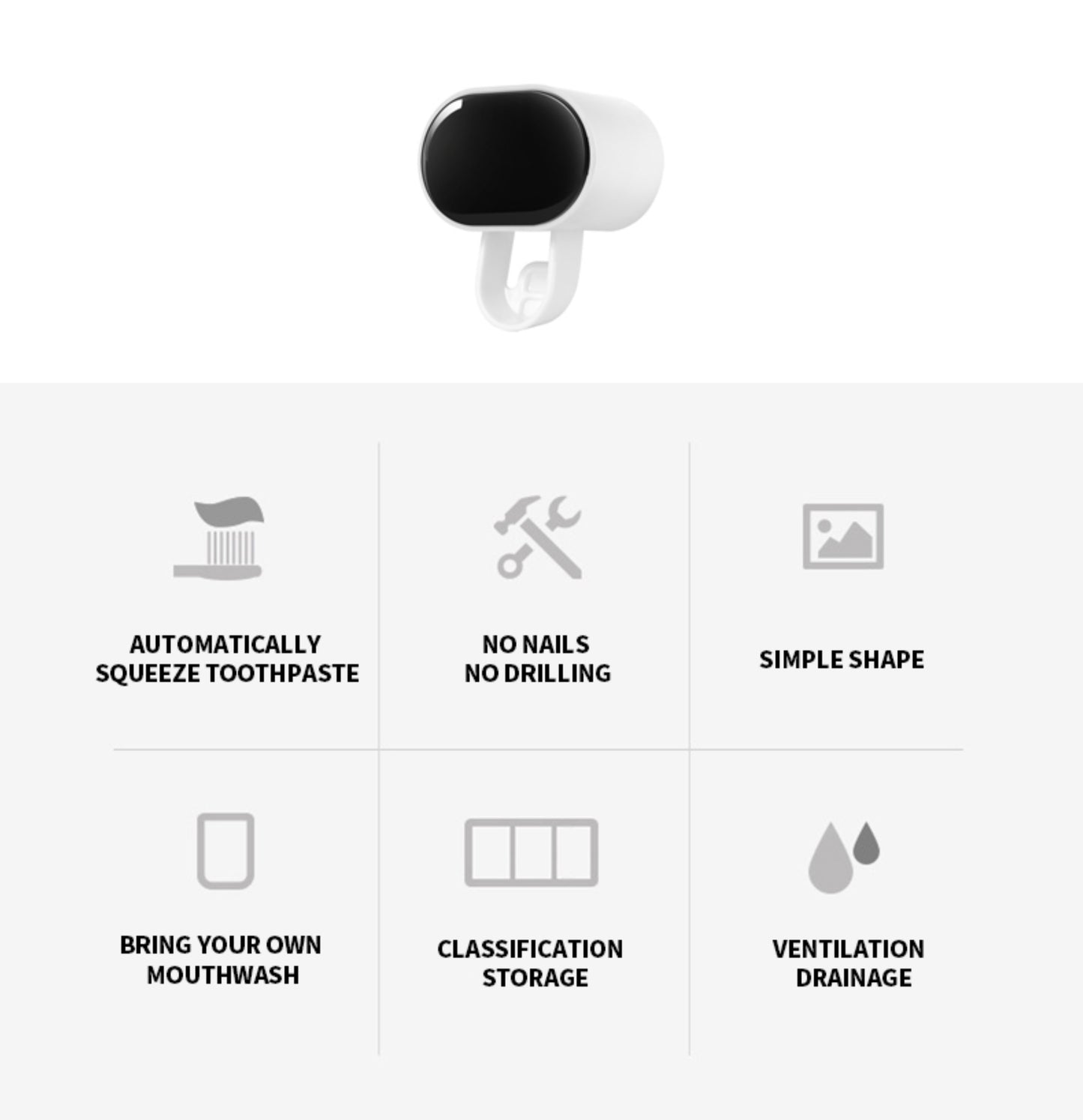 V2 Automatic Toothpaste Dispenser