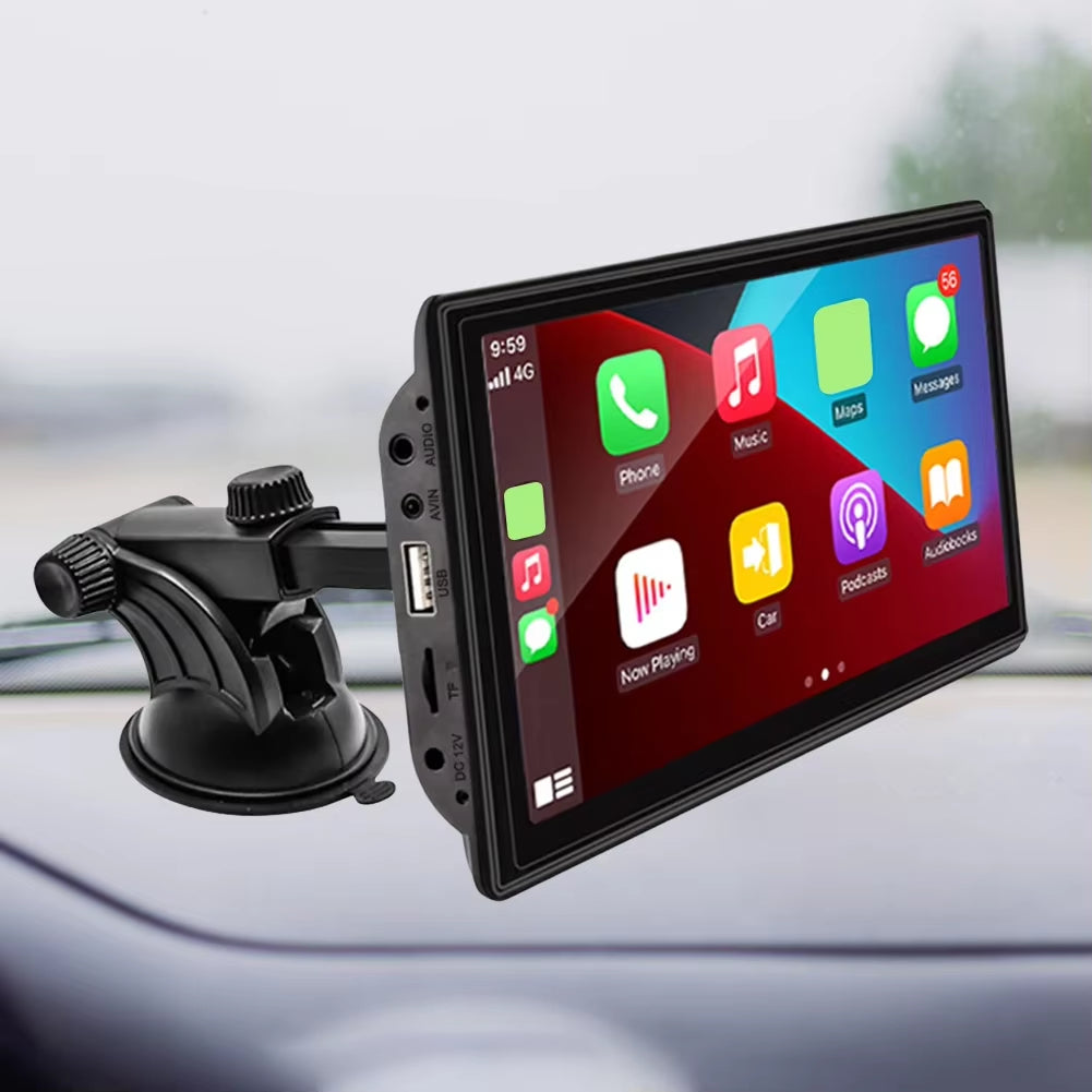 Carplay Android Auto Car Radio HD Display Car Monitor Bluetooth-Compatible Car Intelligent System Wifi FM Radio Reversing Camera