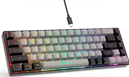 Gaming Keyboard - UltraBoard Core Backlit 68-Key Wired