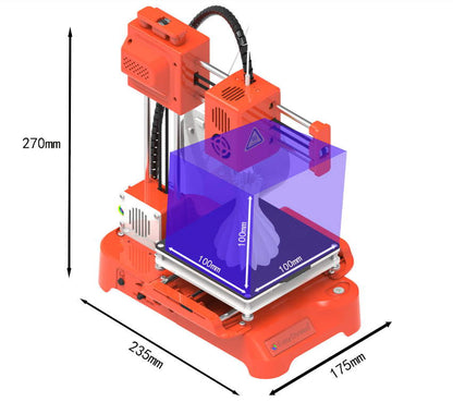 Mini 3D Printer - K7 Desktop DIY Designer for Kids (X1 Model)