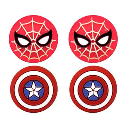 4Pcs Silicone Joystick Thumb Grips Protector Rocker Cap for PS5 NS PRO for XBOX Series X Controller Game Accessories
